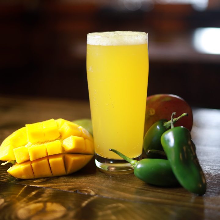 An image of Bubli: Spicy Mango, a hard seltzer produced by BriarBrothers Brewing in Buffalo, NY