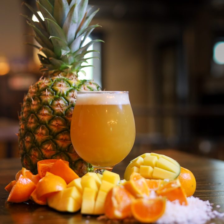 An image of Punch Bowl: Sunkissed, a fruited sour beer brewed by BriarBrothers Brewing Company in Buffalo, NY