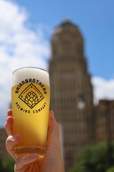 An image of My City My Lager, an American Lager brewed by BriarBrothers Brewing Company in Buffalo NY